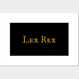 Lex Rex Posters and Art